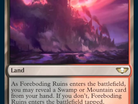 Foreboding Ruins (Surge Foil) [Warhammer 40,000] For Cheap