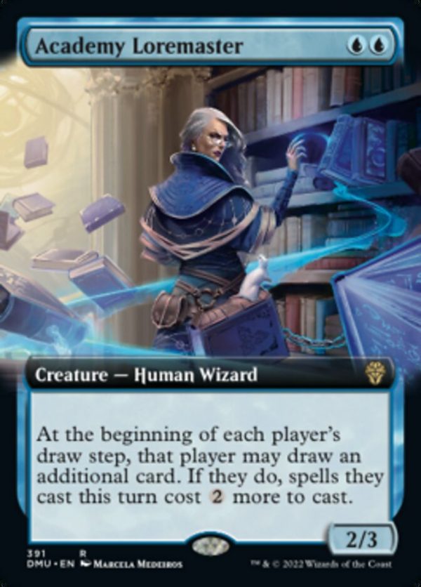 Academy Loremaster (Extended Art) [Dominaria United] Online Sale