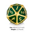 Metal D20 Spindown Dice For Sale