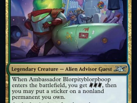 Ambassador Blorpityblorpboop (Galaxy Foil) [Unfinity] Online Hot Sale