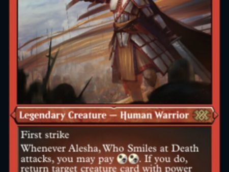 Alesha, Who Smiles at Death (Foil Etched) [Double Masters 2022] Online now