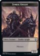 Zombie Knight    Warrior Double-Sided Token [Dominaria United Commander Tokens] on Sale