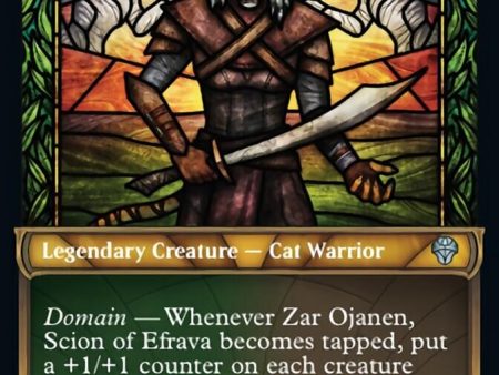 Zar Ojanen, Scion of Efrava (Showcase Textured) [Dominaria United] For Sale