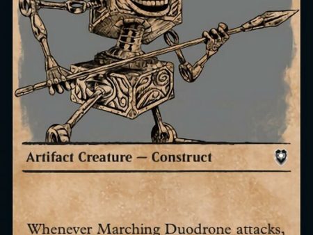 Marching Duodrone (Showcase) [Commander Legends: Battle for Baldur s Gate] Cheap