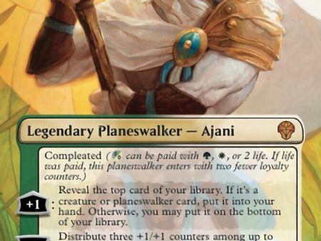 Ajani, Sleeper Agent (Borderless) (375) [Dominaria United] Fashion