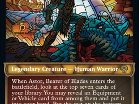 Astor, Bearer of Blades (Showcase) [Dominaria United] Online Sale