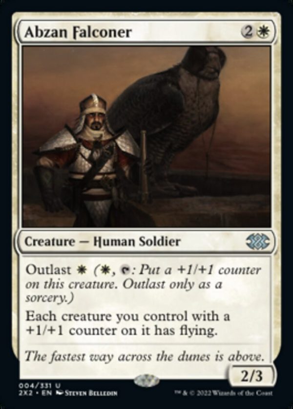 Abzan Falconer [Double Masters 2022] For Discount