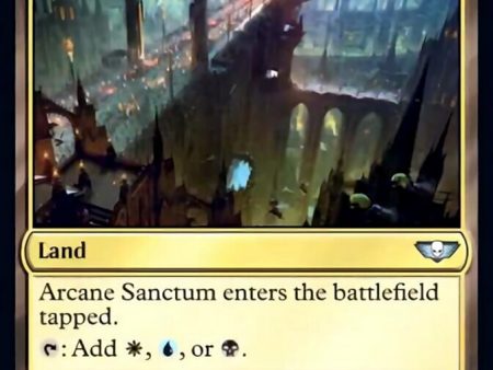 Arcane Sanctum (Surge Foil) [Warhammer 40,000] For Discount