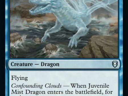 Juvenile Mist Dragon [Commander Legends: Battle for Baldur s Gate] Sale