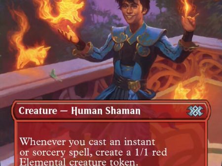 Young Pyromancer (Borderless Alternate Art) [Double Masters 2022] Online now