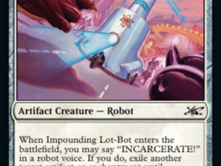 Impounding Lot-Bot (Galaxy Foil) [Unfinity] For Sale