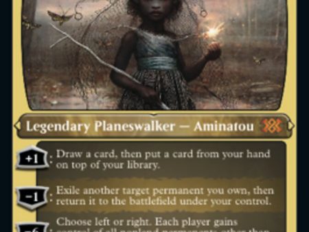 Aminatou, the Fateshifter (Foil Etched) [Double Masters 2022] Fashion