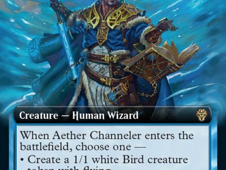 Aether Channeler (Extended Art) [Dominaria United] For Cheap