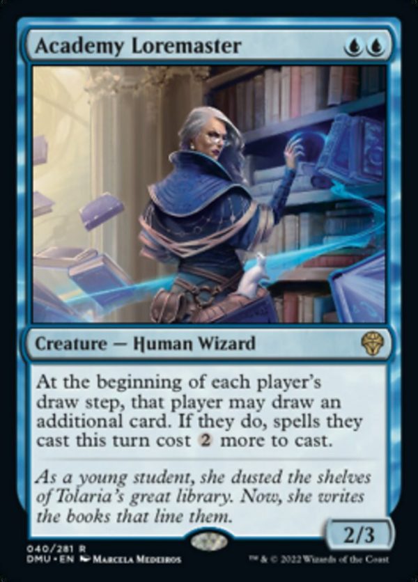 Academy Loremaster [Dominaria United] Supply