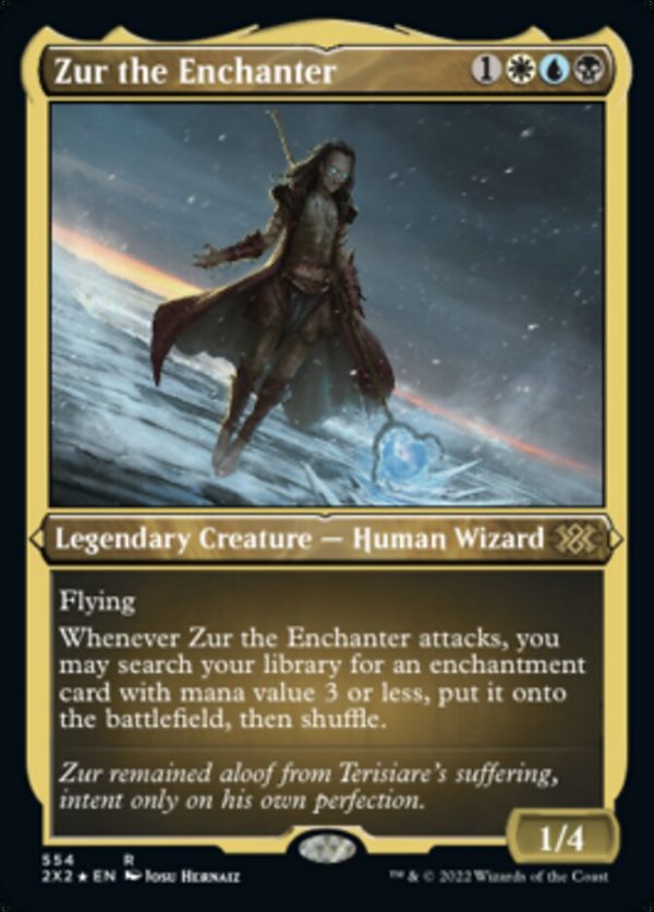 Zur the Enchanter (Foil Etched) [Double Masters 2022] on Sale