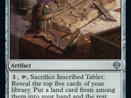 Inscribed Tablet [Dominaria United] Cheap