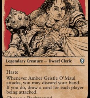 Amber Gristle O Maul (Showcase) [Commander Legends: Battle for Baldur s Gate] Cheap